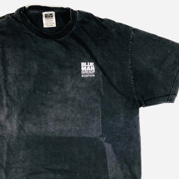 Blue Man Group Boston Vintage Y2K (2000) Graphic T Shirt - XL - Picture 2 of 3